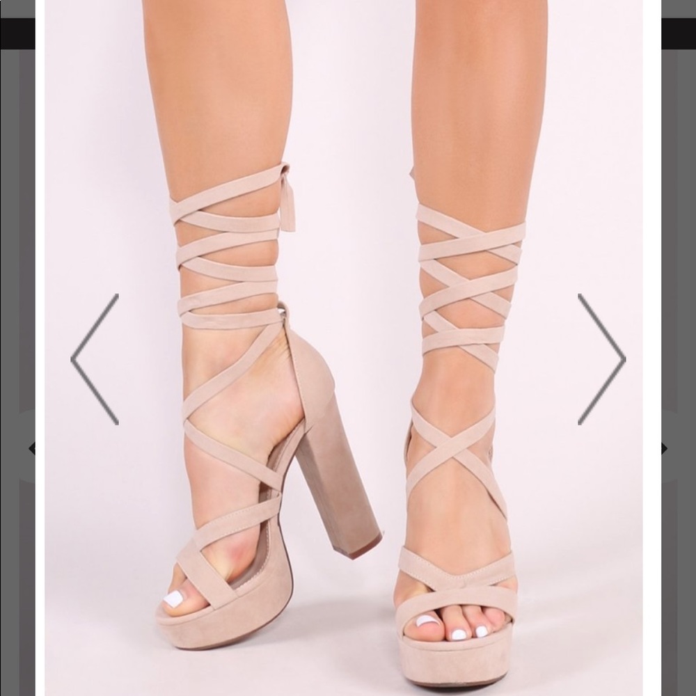 SIMMI pink suede heels ✨